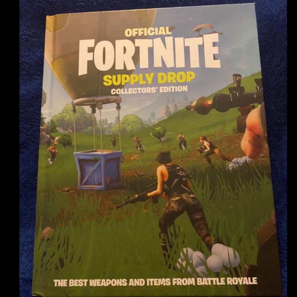 OFFICIAL FORTNITE SUPPLY DROP COLLECTORS EDITION       BRAND NEW (HARD COVER)